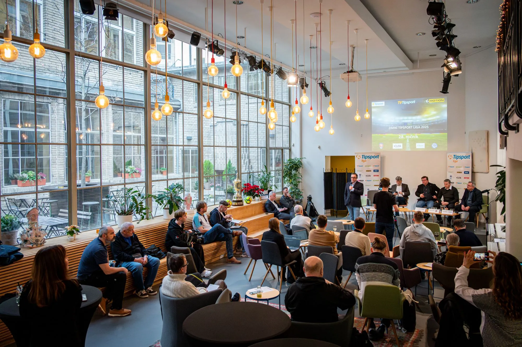 Tisková konference k Zimní Tipsport lize 2025